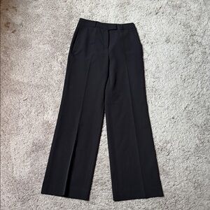 Classic Black Wide-Leg Trousers